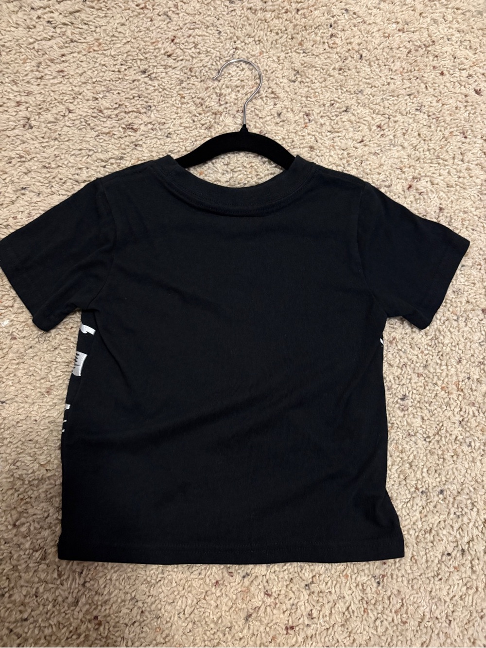 Marvel Black Tee with Silver Spider-Man Graphic - Picture 3 of 3